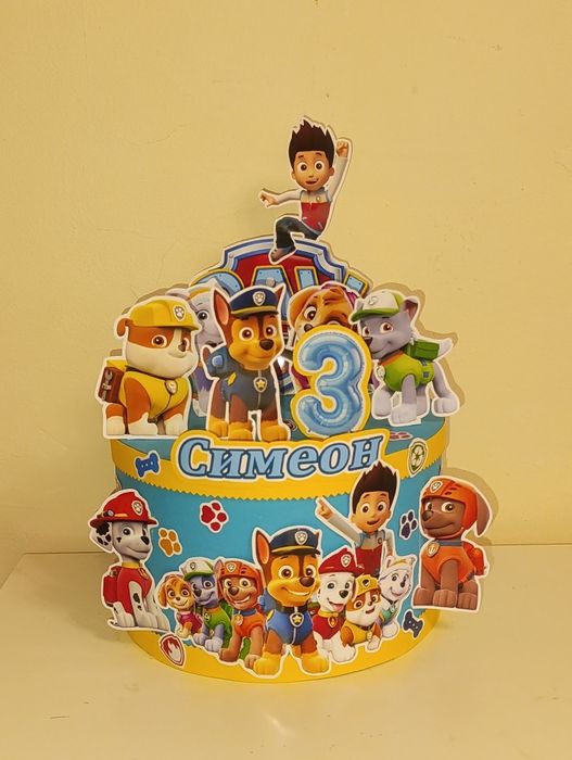 Картонена торта за детска градина