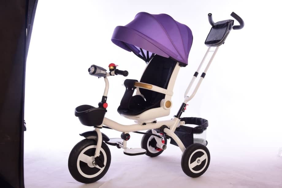 Безплатна доставкаДетска триколка сгъваема 4 в 1 Съни Степс