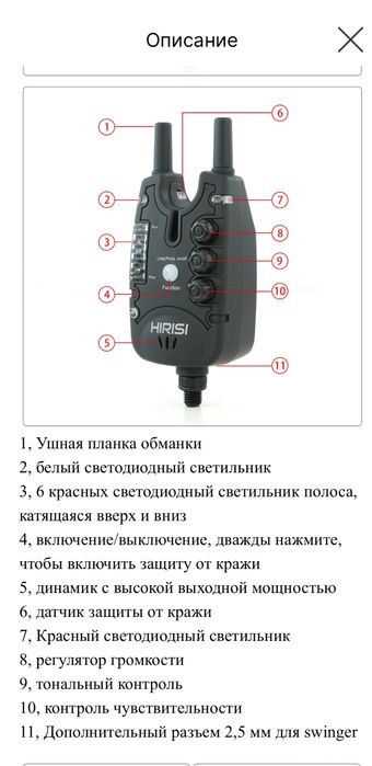 Сигнализаторы поклевки