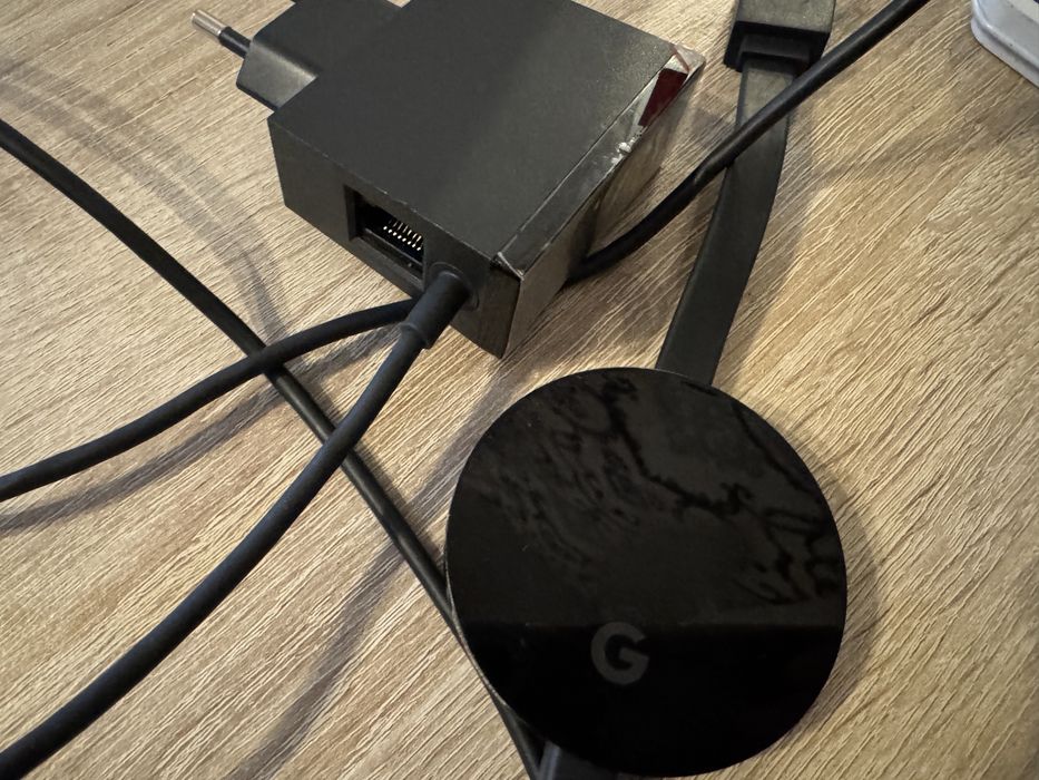 Google Chromecast Ultra, 4k, Negru