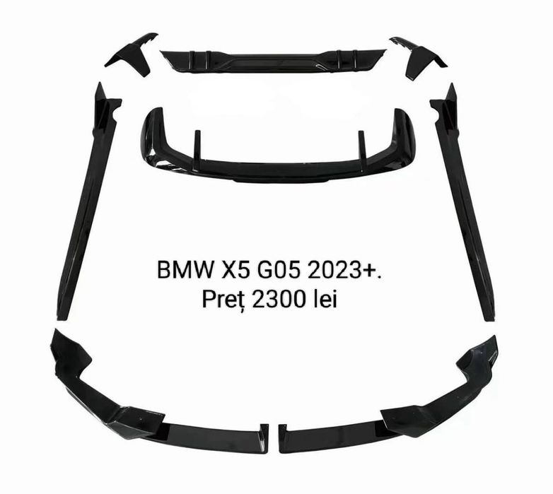 Pachet Aero BMW X6 G06. X5 G05.  X5 G05 LCI