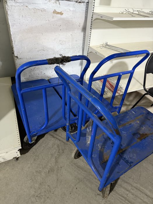 Тележки складские б/у