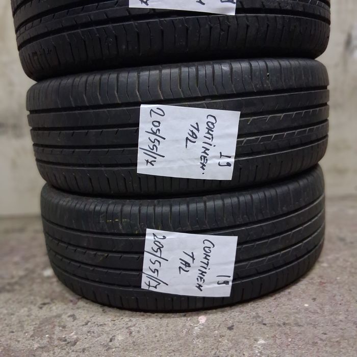 4×205/55/17 VARA.CONTINENTAL.Stare excelenta.