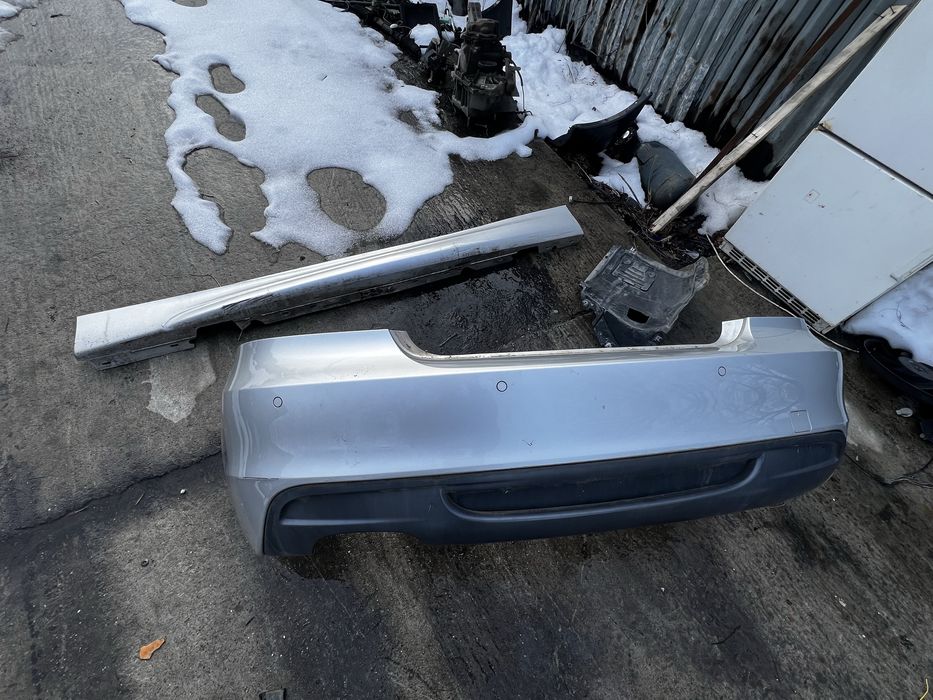 Задна м броня m packet bmw e82 e88 ( ляв праг м пакет )