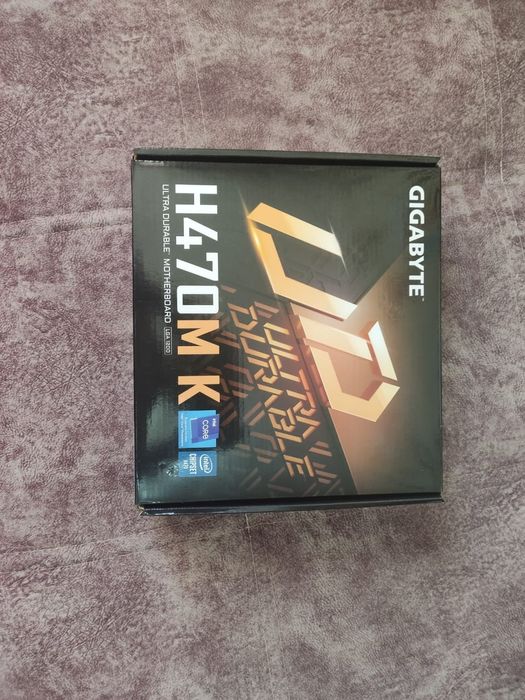 Продаю новую материнскую плату Gigabyte H470M K