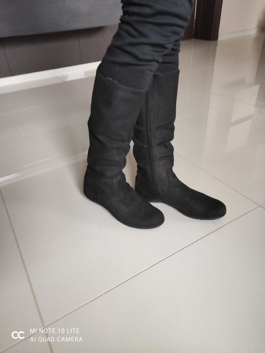 Нови дамски ботуши естествена кожа