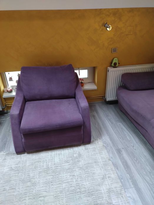Canapea și fotoliu pat