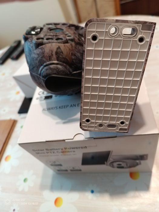 Ловна камера 4G със соларен панел