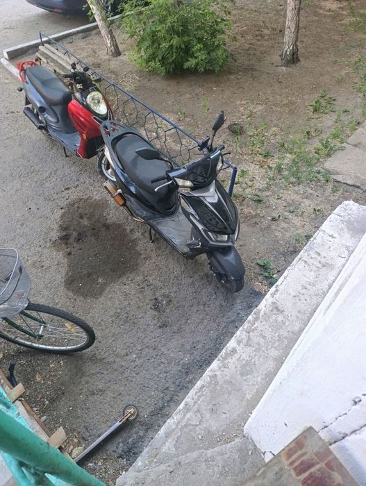 Продам скутер на учете