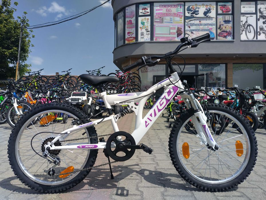 SPRINT Велосипед 20" AVIGO Flamingo бял