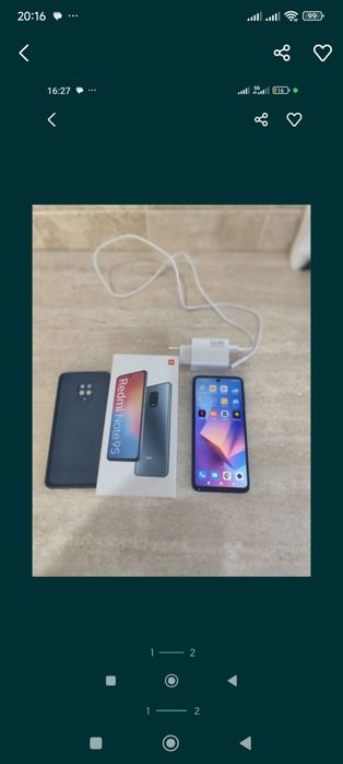 Продам телефон Redmi note 9s