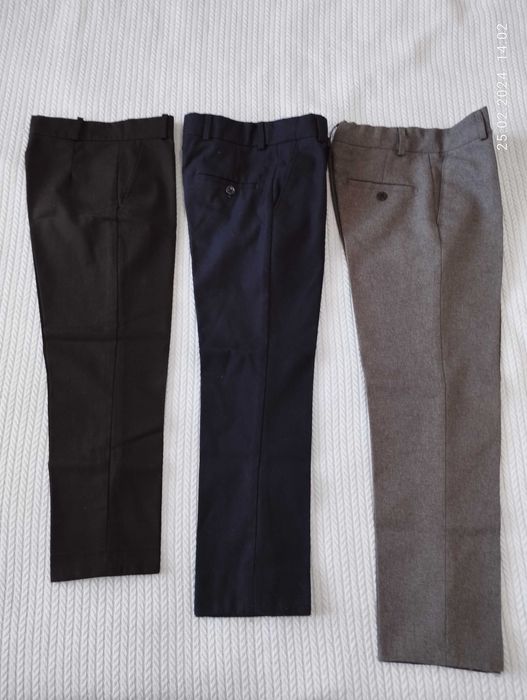 Школьные брюки со стрелками и школьные жилеты