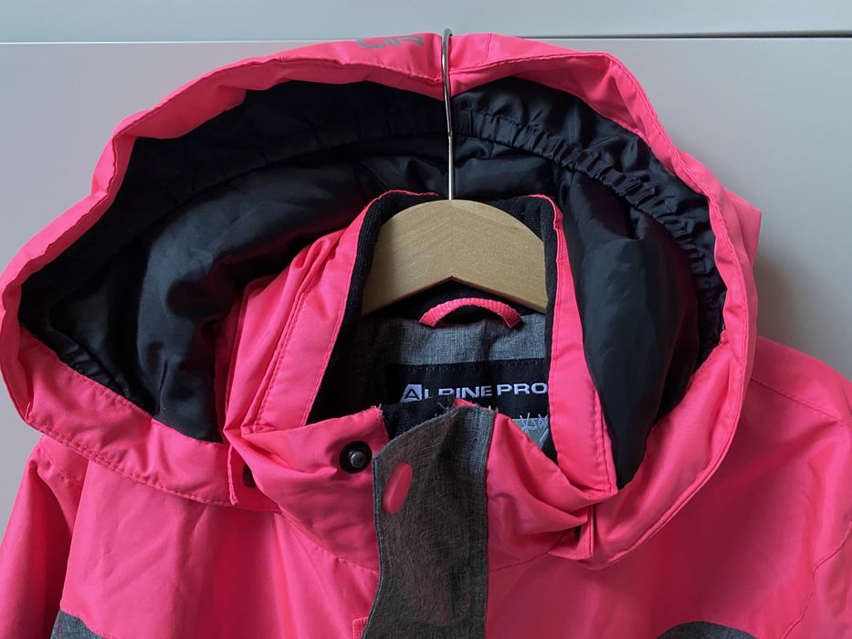 Geaca fete ski, ALPINE PRO, 140-146 cm