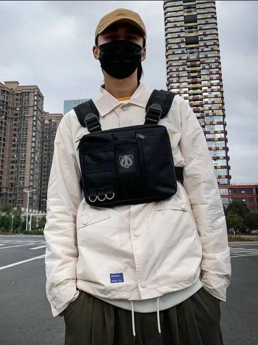 Мужская Сумка бронежилет