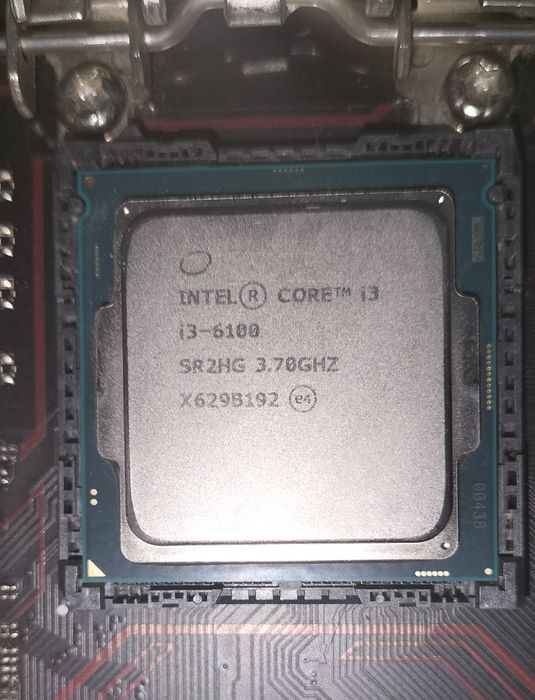 I3-6100+ Hyperx ddr4(2x4Gb)