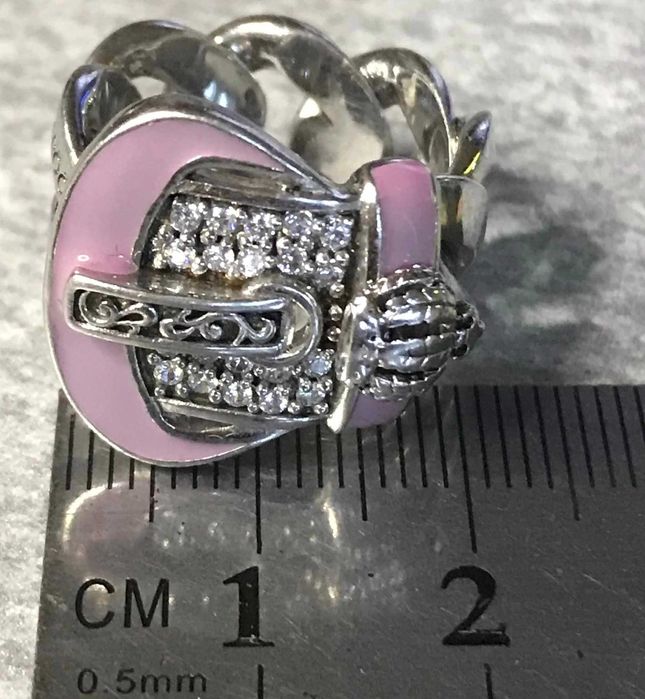 Inel masiv de colectie- argint, de marca-Pompöös by Harald Glöckler