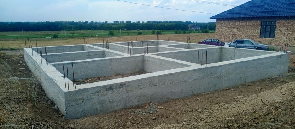 Заливаем Фундамент