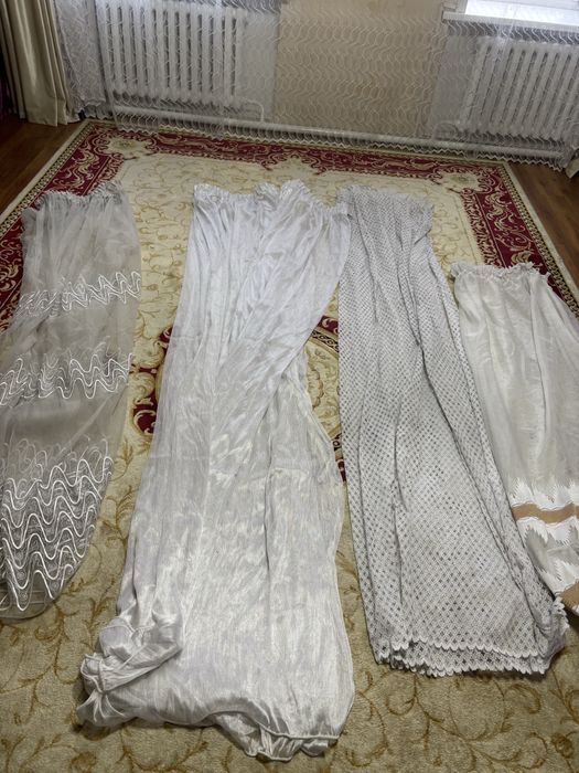 Продам тюли по 3-4-5 метра