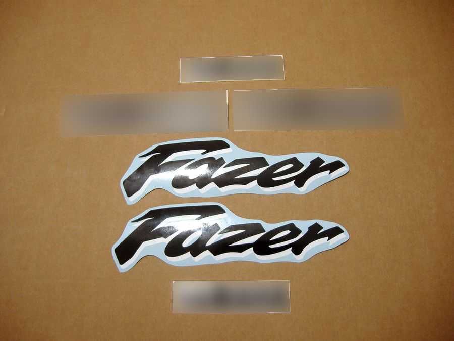 Стикери Yamaha 600 Fazer 1998г-2004г лепенки Ямаха Фейзър fzs 2000