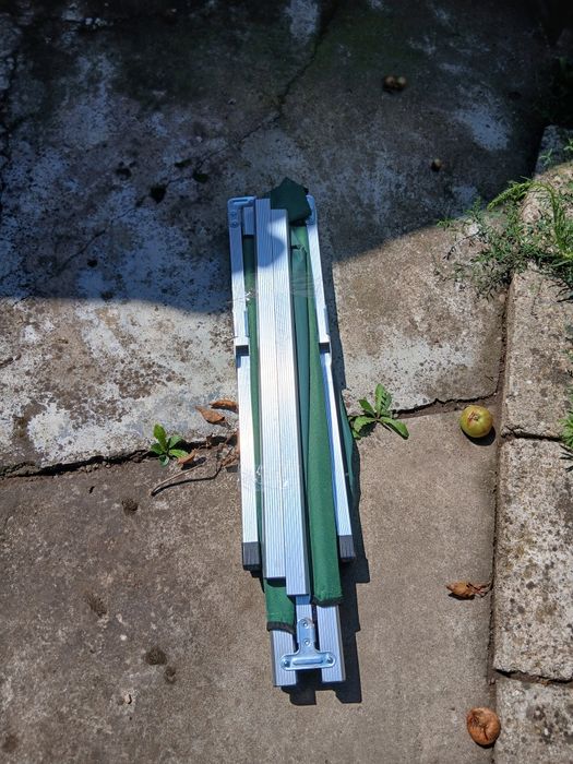 Pat pliabil aluminiu