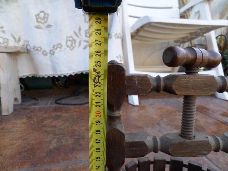 Teasc struguri figurina platou servire macheta lemn frumos deosebit