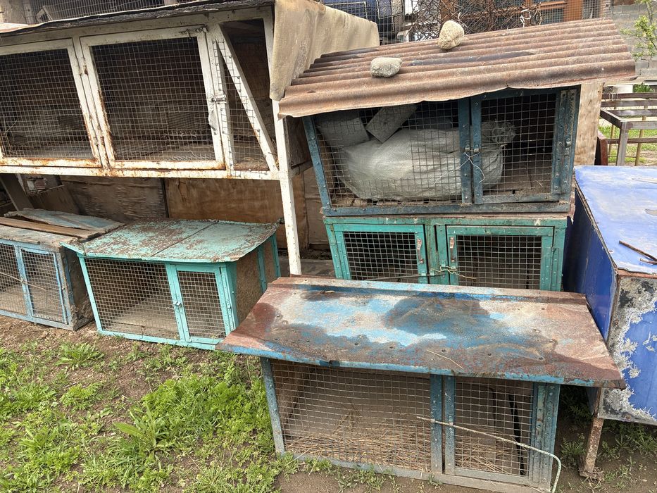 Крольчьи клетки разных видов распродажа