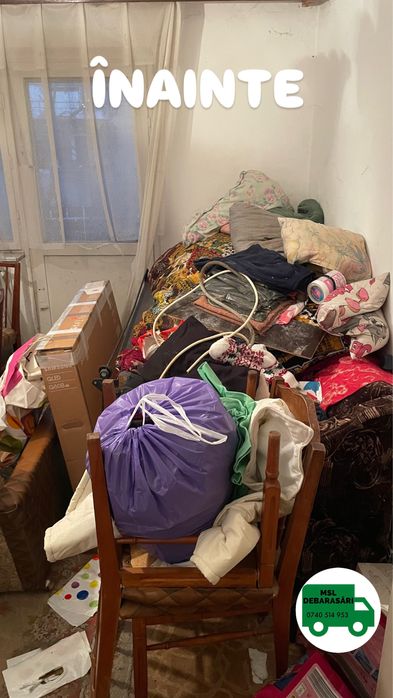 Debarasări mobilier, moloz, canapele etc.