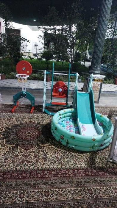 Детский Игровой Комплекс, Горка качели 5 в 1