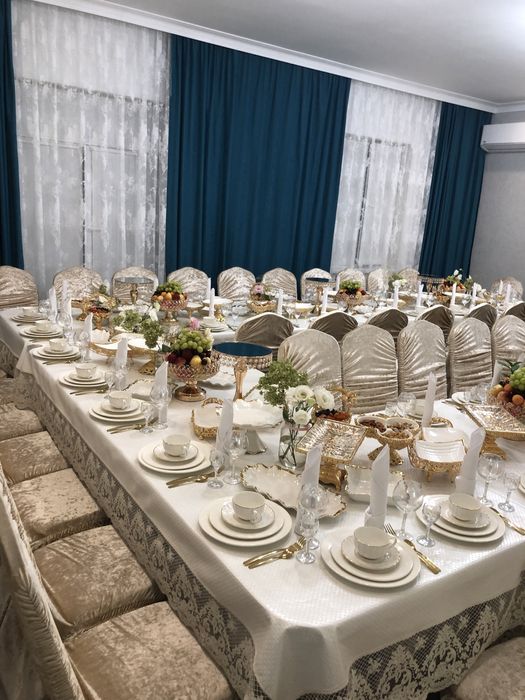 Аренада столов, стульев, посуды LUX