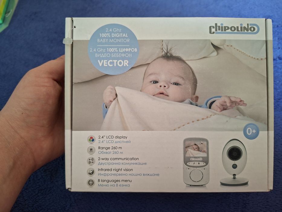 Видео бебефон, почти не е използван!