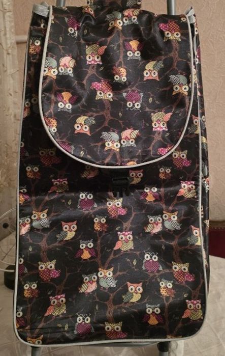 Базарная сумка на тележку.