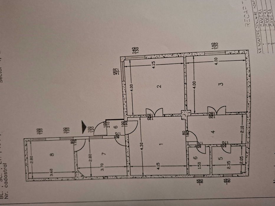 Vânzare casă cu 4 camere, garaj, zona Brâncoveanu/Alunișului.
