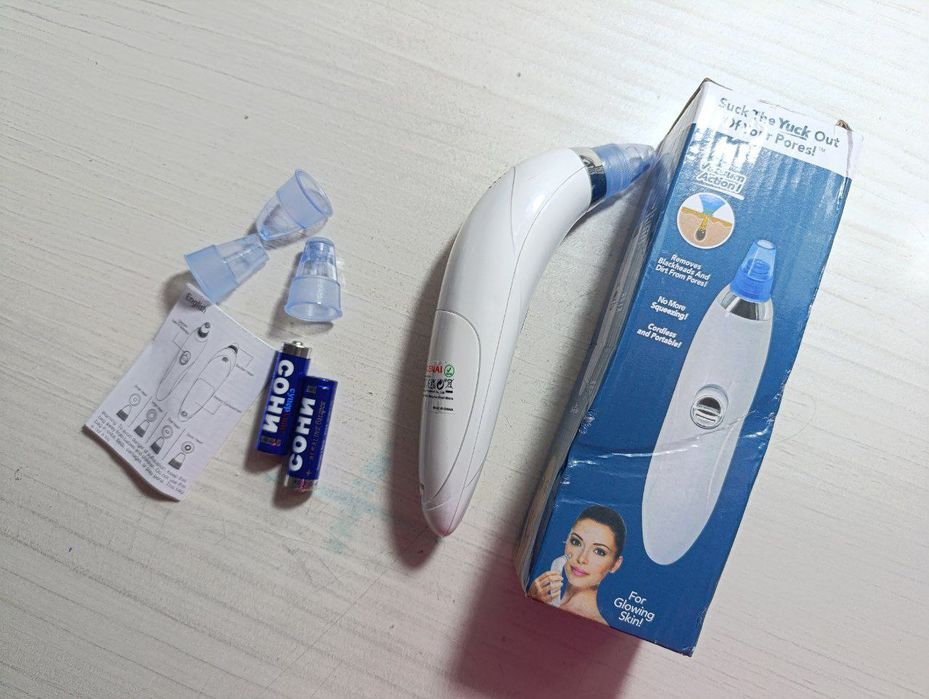 Аппарат от черных точек с насадками новый