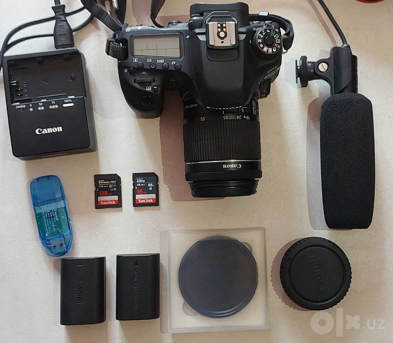 Оригинал Canon 80d Japan, полный комплект