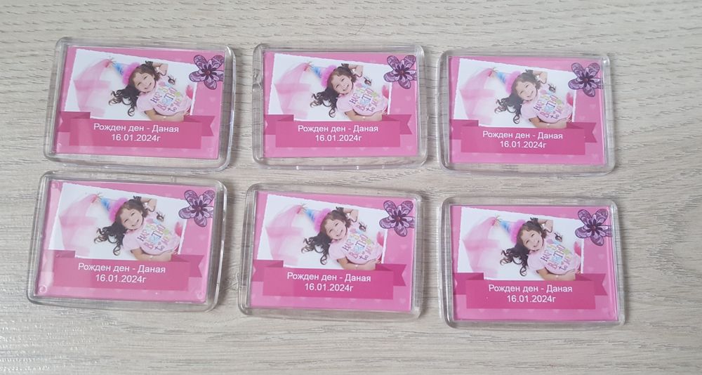 Фотомагнити с Ваша снимка - модел по избор !