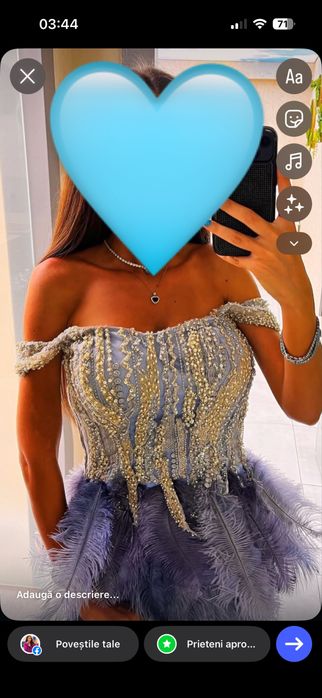 Rochie facuta pe comanda masura Xs-S