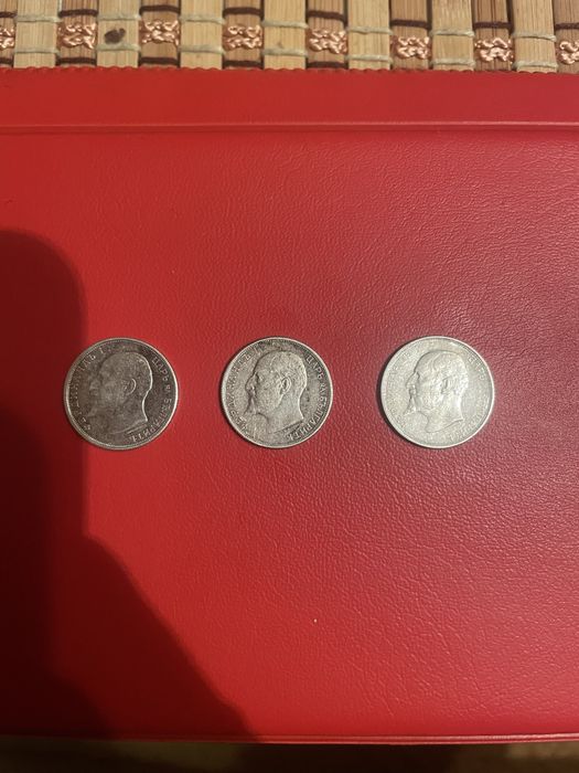 Стари сребърни монети 1913г.