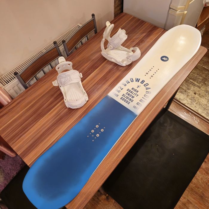 Placa Snowboard K2 Raygun 160 cu legaturi Fastec Crazy Creek M/L