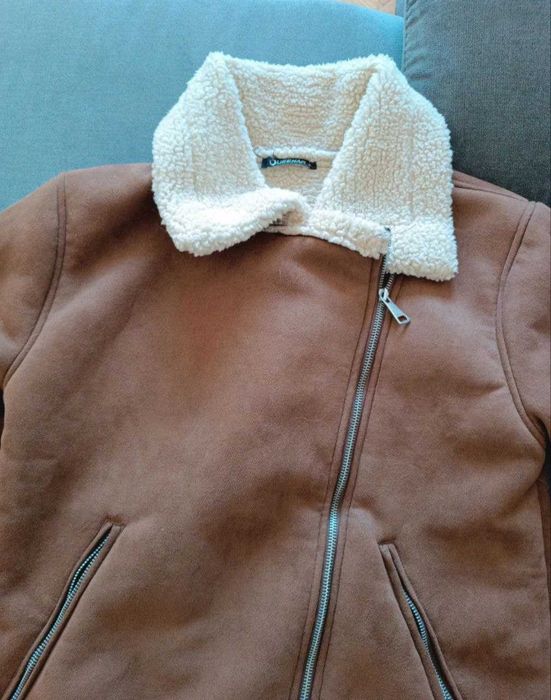 Cojoc cald din blana artificiala