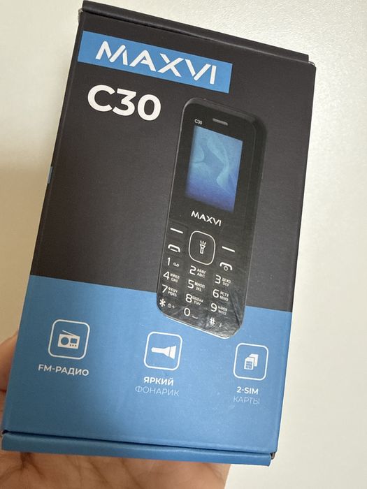 Maxvi C30,кнопочный телефон