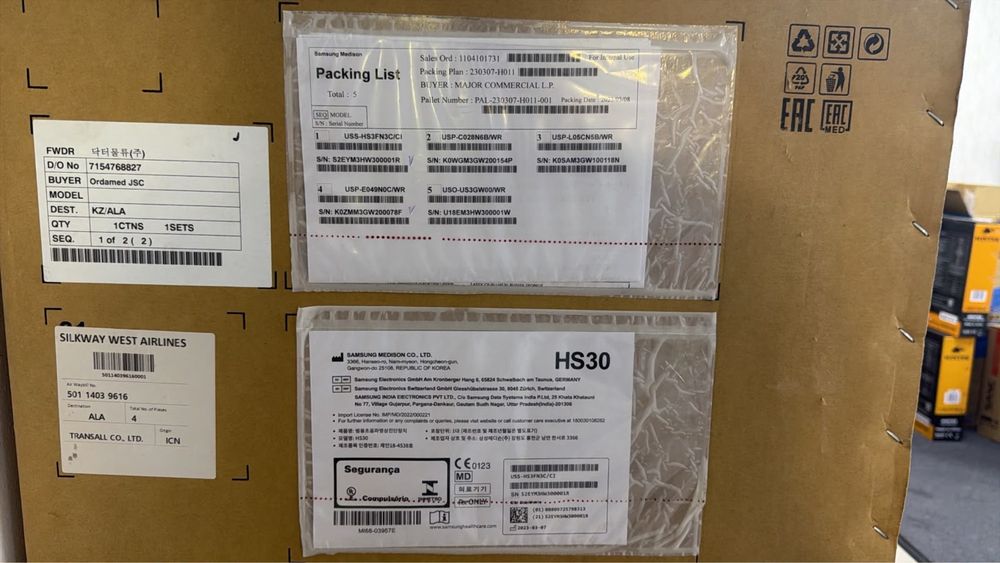Срочно продается УЗИ аппарат Samsung HS30