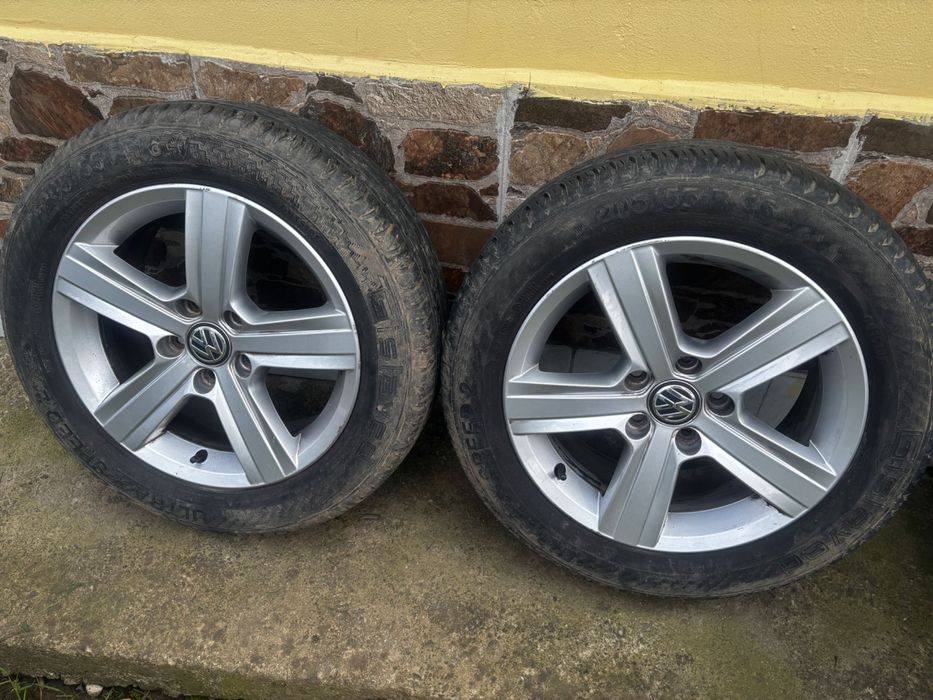 Jante cu cauciucuri VW 205/55/r16