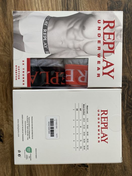 Boxeri Replay Marimea L set 2 bucati