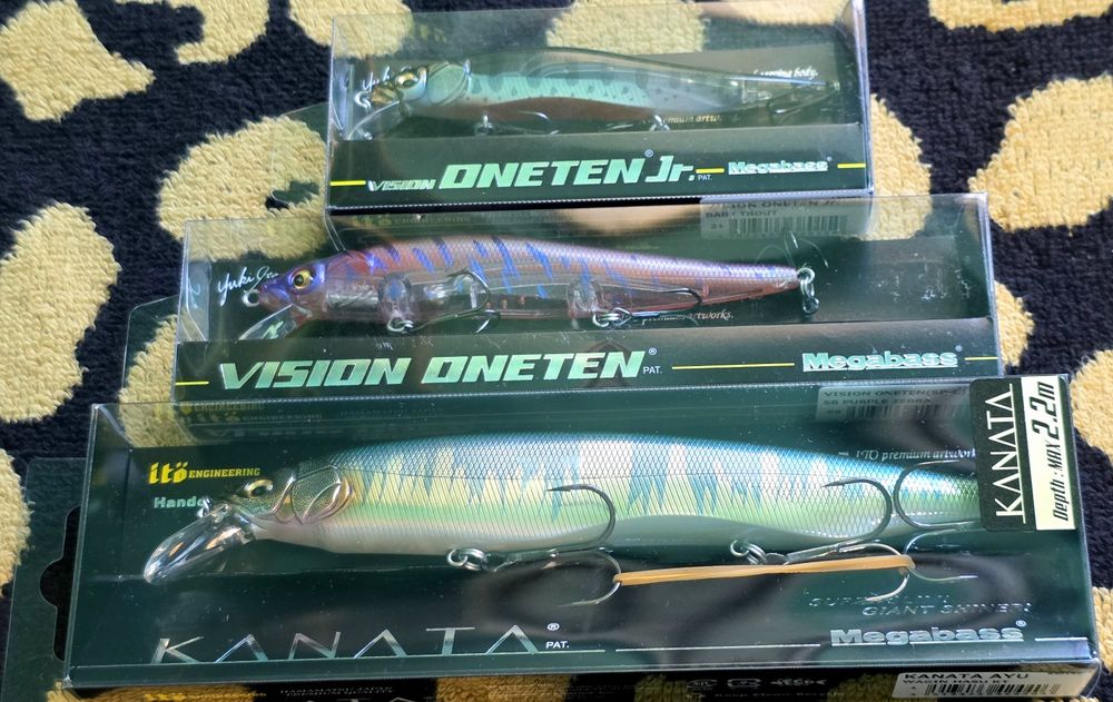 3 voblere Megabass