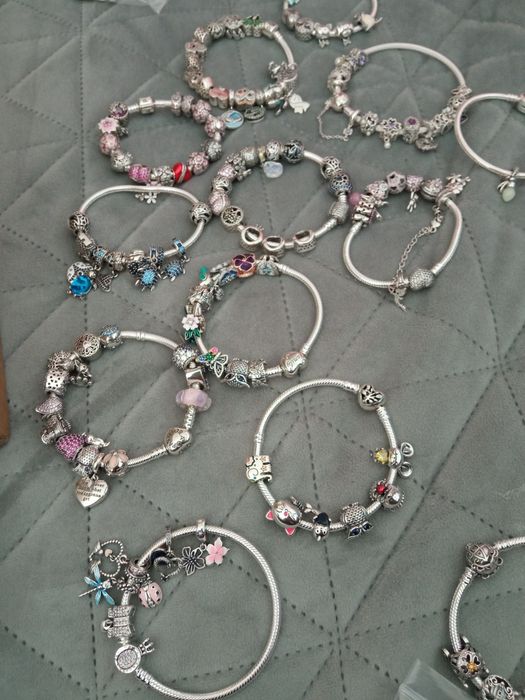 Brățară Pandora,argint 925 mărimi 21,20,19,18,17 cm