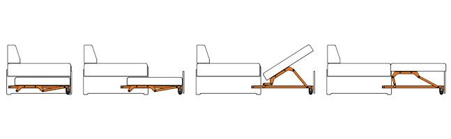 Диван для зала (угловой)
