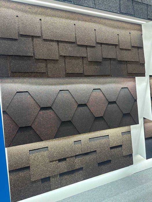 Материалы для кровли Гибкая черепица RoofShield Shingles