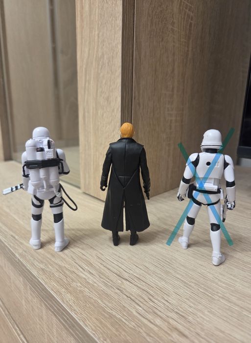 Set 2 figurine Star Wars