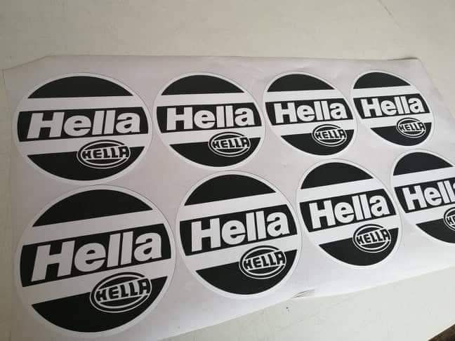 Стикери Hella за Фолксваген Голф 2