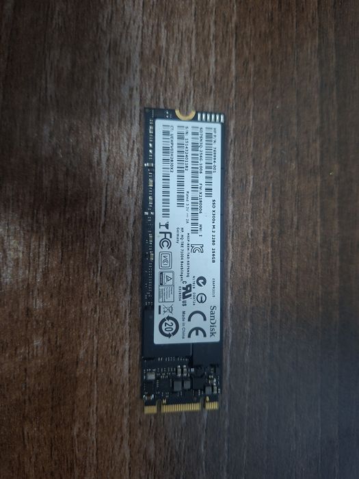 SSD M.2 SATA 256GB SanDisk X300s (Model SD7SN3Q-256G)